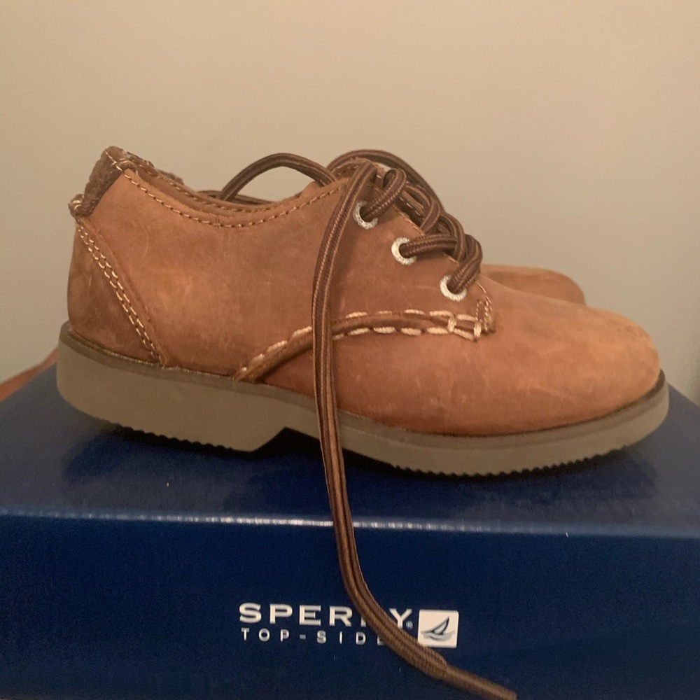 Sperry chocolate shoes Harpin OX